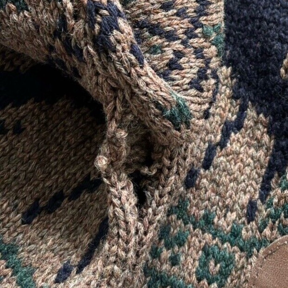 Polo Ralph Lauren Pullover 100% Wool Sweater ReinDeer Antler Battle *VINTAGE* - Picture 11 of 12